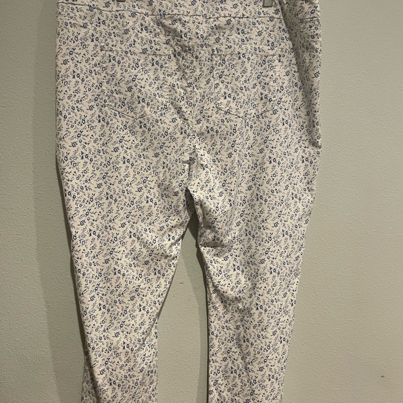 Floral Print Pants Mario Serrani Italy Size XXL - Picture 6 of 6